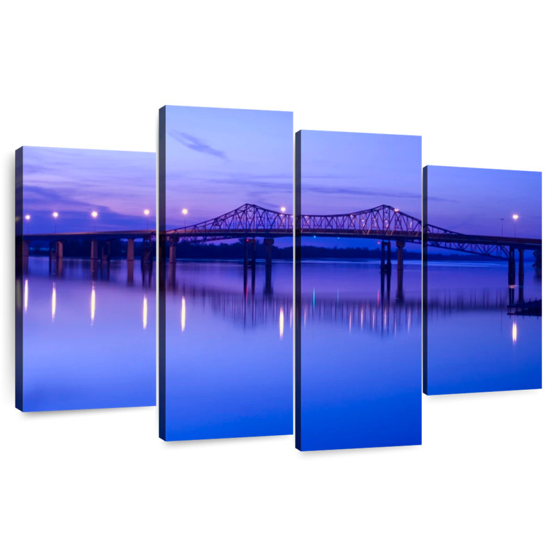 Lilie Steamboat Bill Memorial Bridge, H 22 po x l 36 po