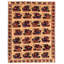 Tapis unique en laine noué à la main 6 pi 11 po x 9 pi nouvel âge Haylei