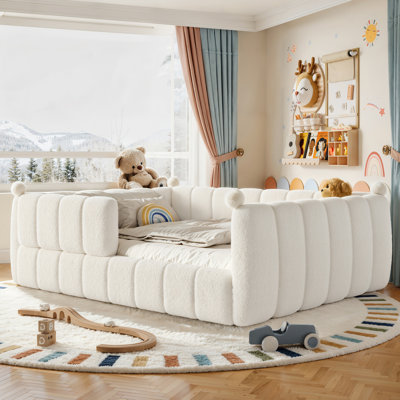 Grand lit tapissier SnugHaven