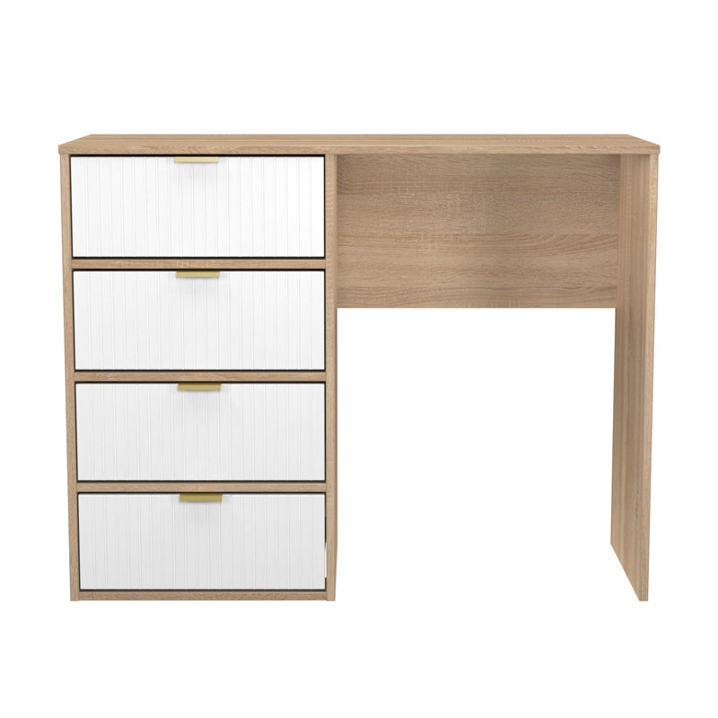 Beranda Dressing Table Storage Included, White Matt/Bardolino