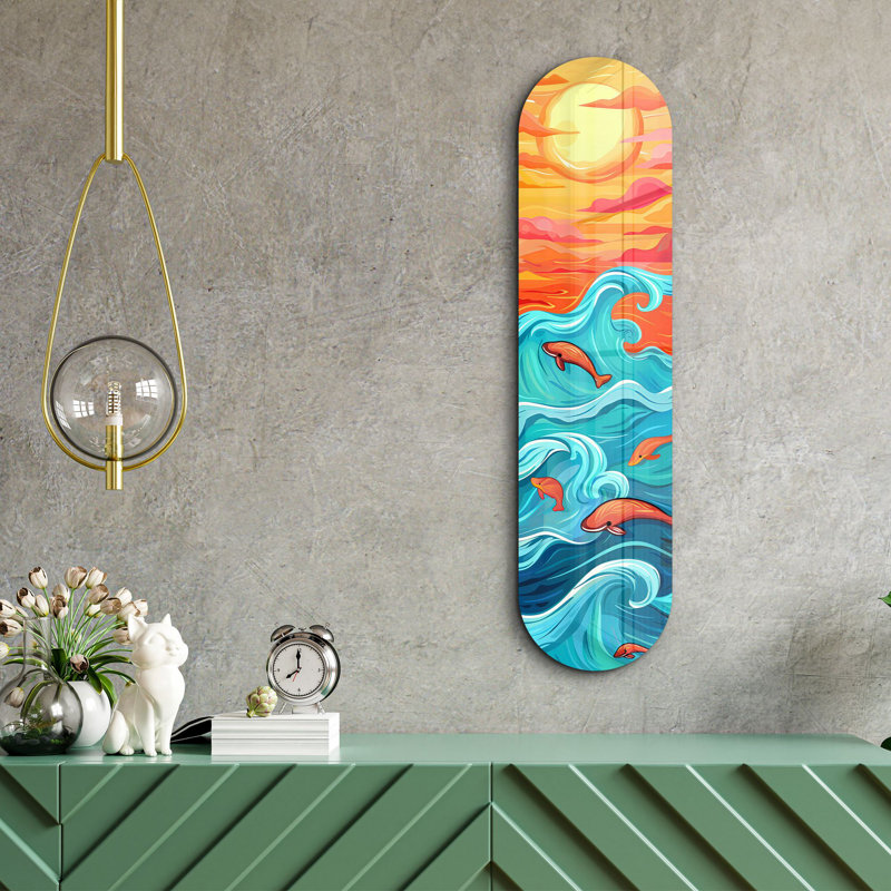 Decorative Tempered Glass Painting