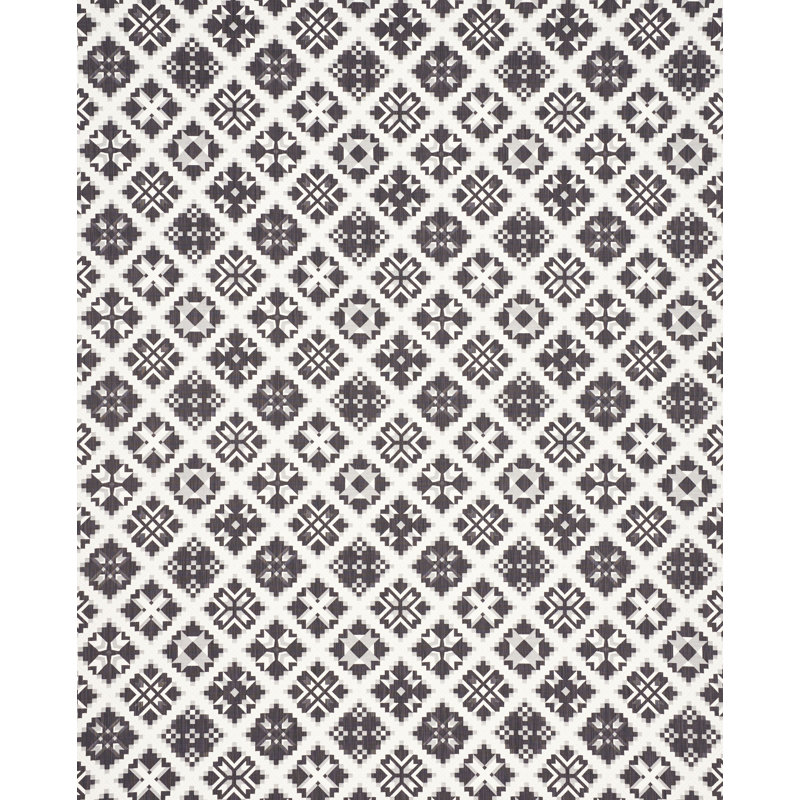 Tristan Cotton Blend Fabric, Charcoal