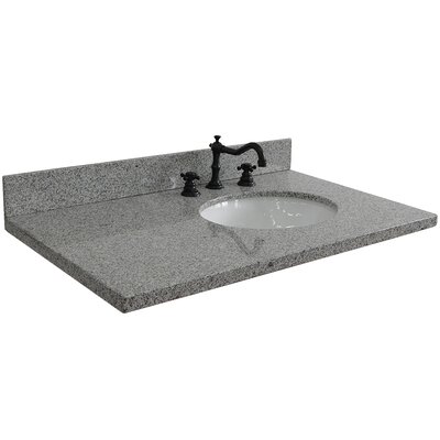 37"" Single Bathroom Vanity Top with Sink -  Bellaterra Home, 430001-37R-GYO