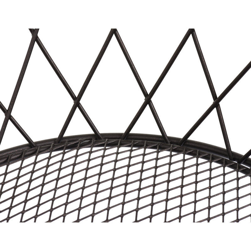 Panier à fruits de cuisine suspendu à 3 niveaux robuste, Bronze