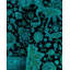 Tapis bleu noué à la main de conception unique Holsworth - bleu