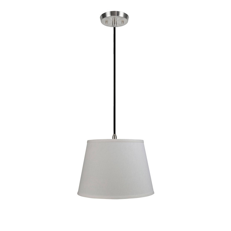 Luminaire suspendu 1 lumière à cône simple Nico, Coquille d'œuf