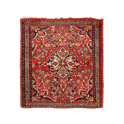 Persian Hand Knotted Antique sarouk 2'X 2'3"