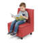 Fauteuil modulaire Kid Comfort - rouge-124164556