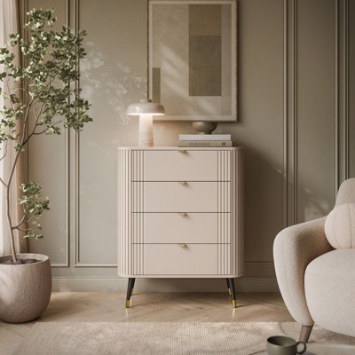 78 cm W Chest of 4 Drawers