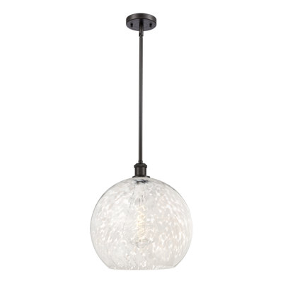 Ballston Mouchette 1 Light Stem Hung Pendant-516-G1216