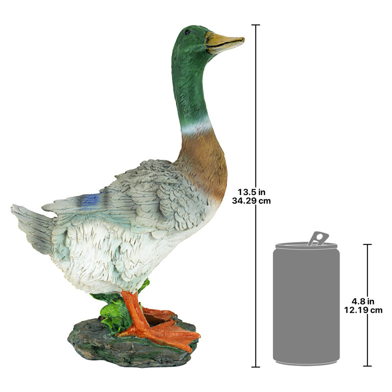 Statue canard colvert