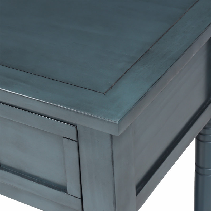 Gattilier 35.43'' Console Table, Navy, 30.25" H x 35.34" W x 13.8" D Duplicate