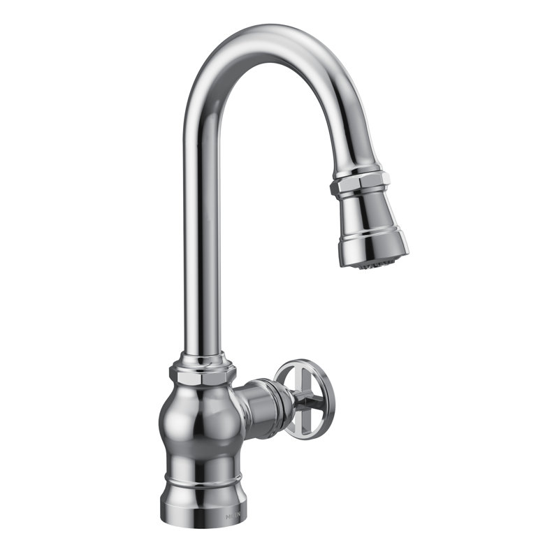 Paterson One-Handle Bar Faucet with Power Clean, Chrome