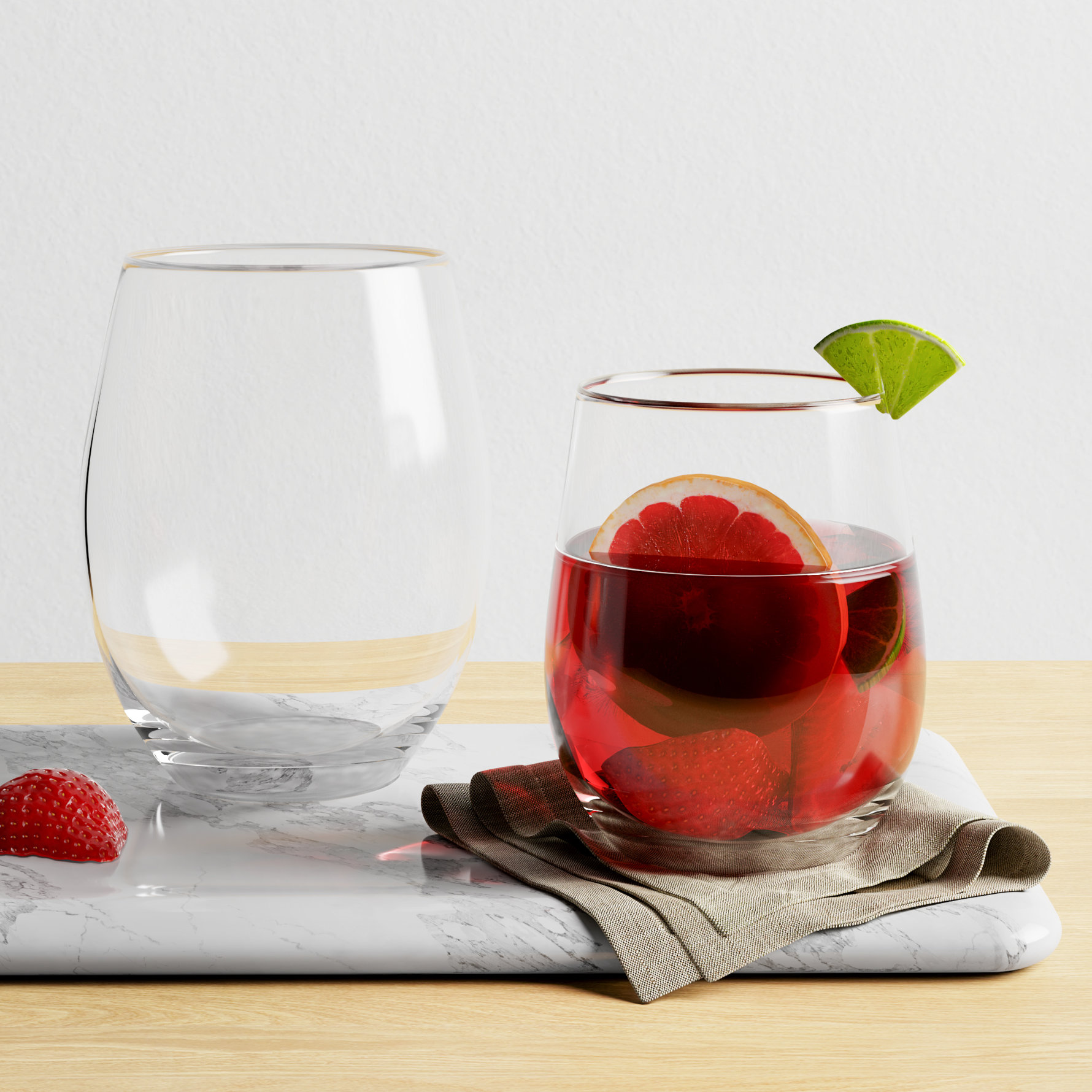 Wine glasses