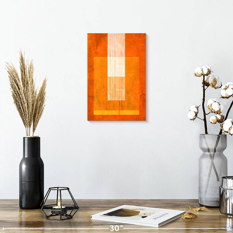 Avery Orange Paper II, 12" H x 8" W