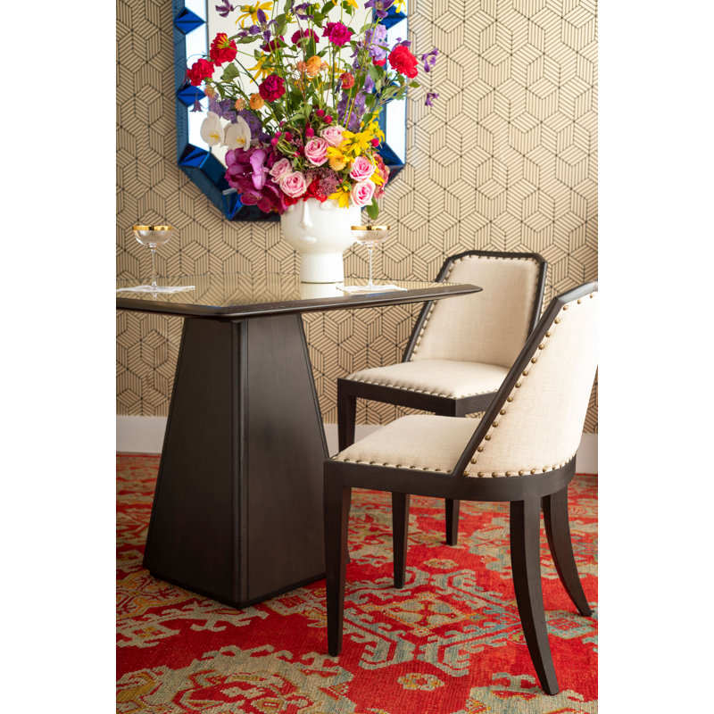 Aria Upholstered Dining Chair, Espresso
