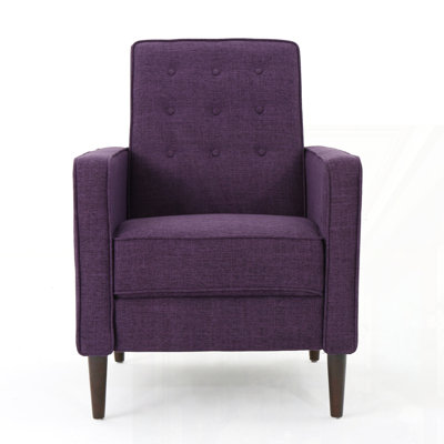 Mid-Century Modern Recliner Pushback chair