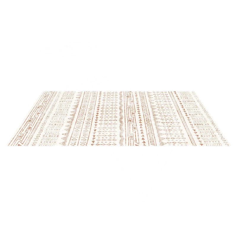 Large Area Rug 5 X 7 Ft Anti-Skid And Tear-Resistant Floor Mat Modern Beige, Rectangle 5' x 7'
