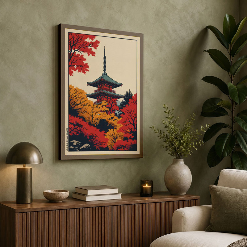 Print, 36x24 - 91.4 x 61.0 cm, Terracotta Border