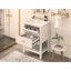 Meuble-lavabo 24 po avec lavabo supérieur, meuble-lavabo moderne avec 2 tiroirs et meuble-lavabo simple-122226327