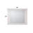 White High Gloss Finish Mirror