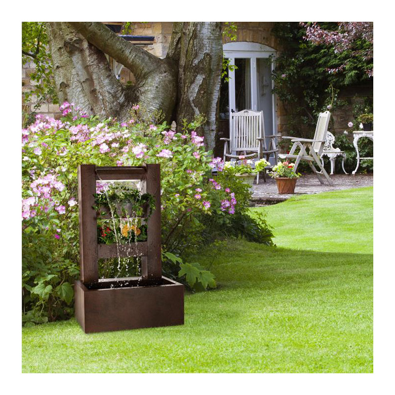 Metal Weather Resistant Floor Fountain