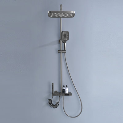 Système de douche complet thermostatique avec affichage de la température Lefton SST2202-2