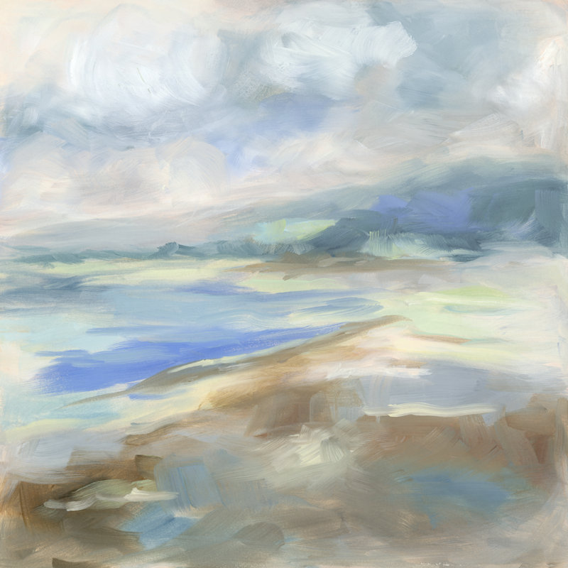 «Ocean Breeze» par Danusia Keusder, reproduction sur toile tendue, H 20 po x l 20 po