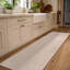 Tapis crème antidérapant Linear Block-2046463668-2046463669