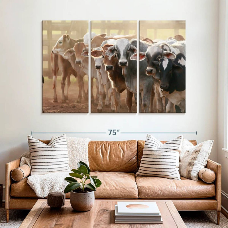 Vache Jersey, H 42 po x l 65 po