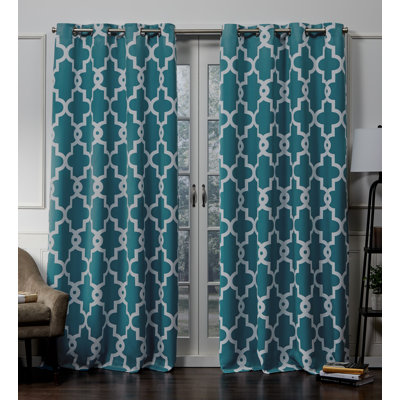 Neida Room Darkening Curtain Pair