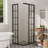 vidaXL Shower Cabin Shower Enclosure Screen for Bathroom ESG and aluminum 31.5"x27.6"x70.9" Transparent and black