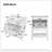 24" Modern Bathroom Vanity With Elegant Twill Design & Soft-Close Hinges, Bathroom Cabinet With Back Open Structure, Adjustable Shelf