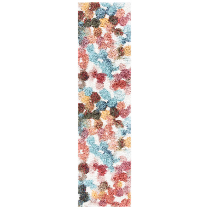 Tapis abstrait Arati Performance, Tapis de couloir 2 pi 3 po x 9 pi