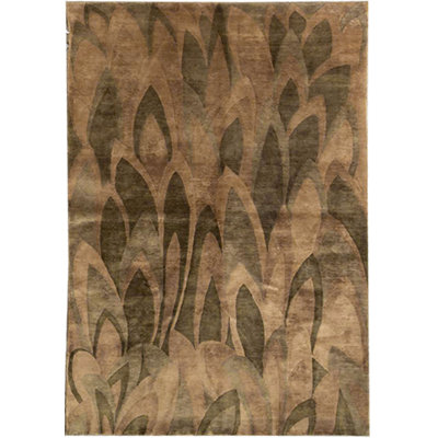Wool Area Rug in Brown
