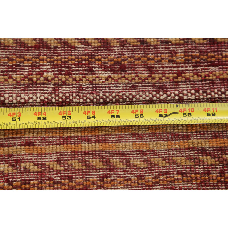 Striped Gabbeh  Oriental Runner Rug 3x8