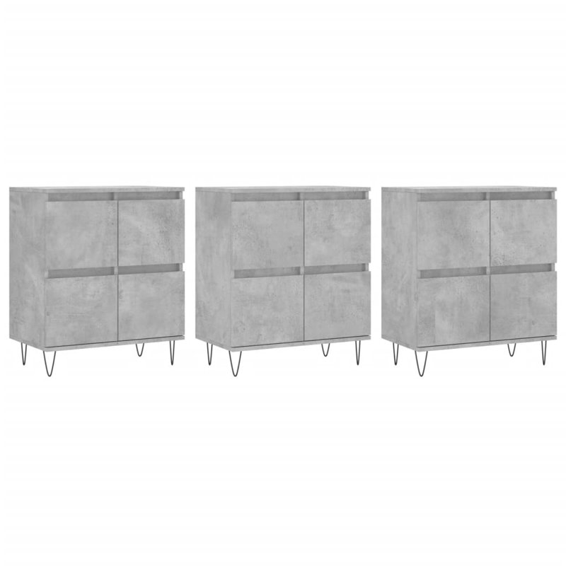 Killory 180cm Sideboard, Concrete Grey