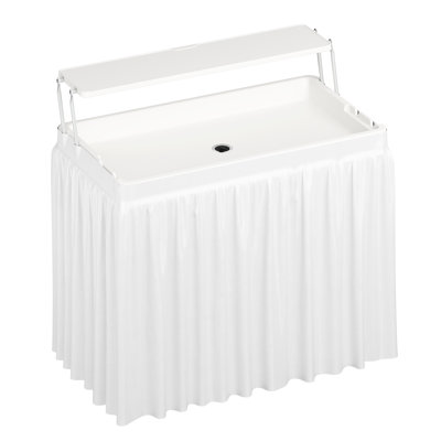Ensemble de table pliante / évier d'extérieur