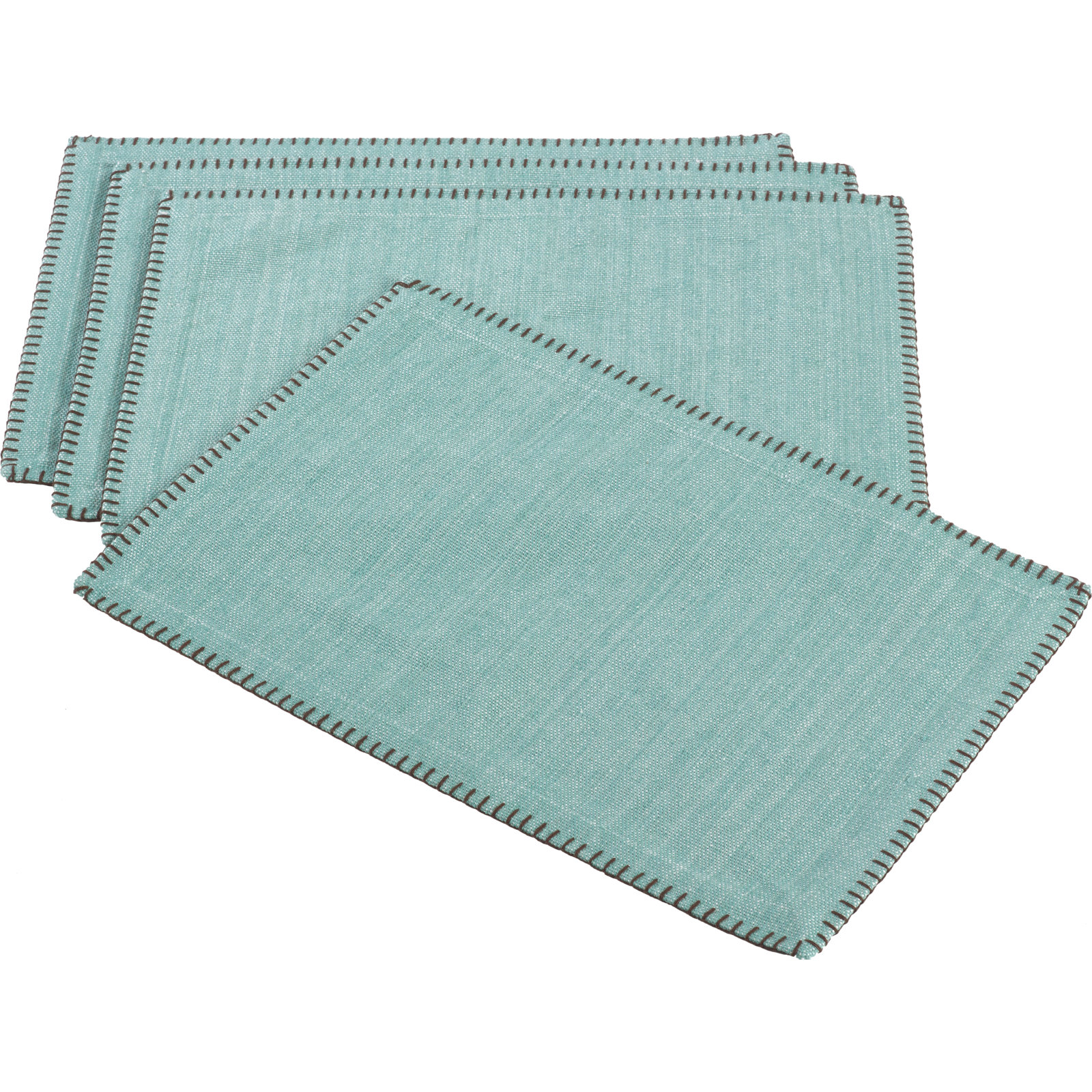 Ivara Reversible Placemat, Aqua