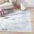  Modern Playful Roads Light Gray Rug-70676389