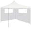 Auvent de remplacement en tissu blanc VidaXL pour pavillon de jardin-90565581-90565589