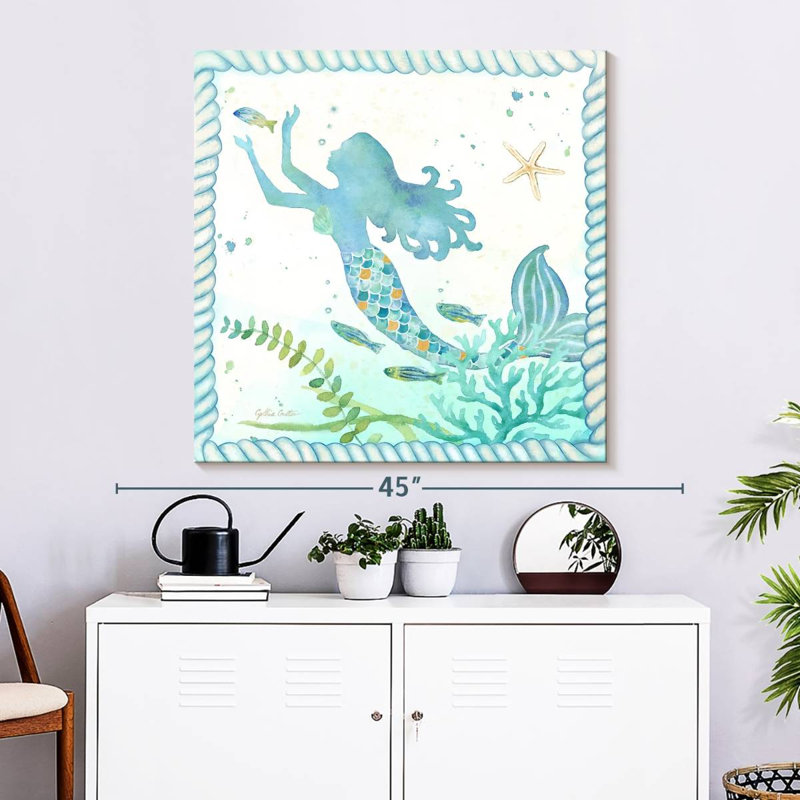 Kelan Mermaid Dreams I, H 33 po x l 33 po