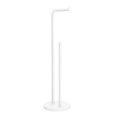Porte-papier hygiénique sur pied et porte-papier hygiénique de rechange
