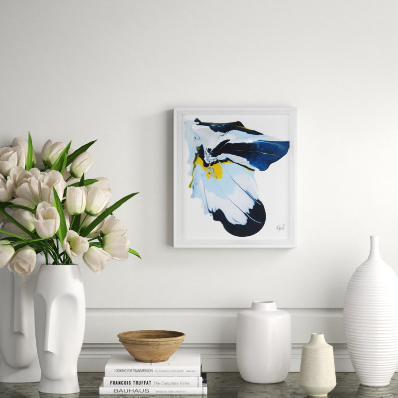 Paint Pools 7 Print by Kyle Goderwis, 17" H x 15" W