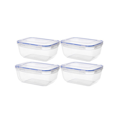 4 Container Food Storage Container Set