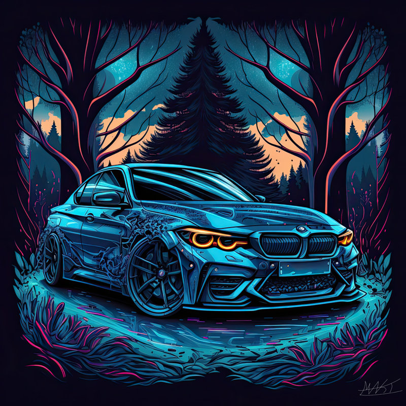 Reproduction sur toile non encadrée de la série 3 AMG IV de surréaliste, H 26 po x l 26 po x P 1,5 po