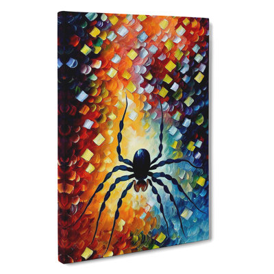 Spider Portrait - Wrapped Canvas
