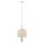 Lunara 3-Light Pendant in Cotton by Breegan Jane-697312011-697312010