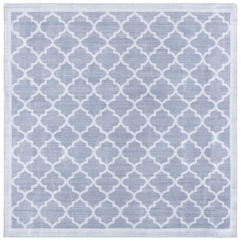 Valire Machine Washable Performance Geometric Rug, Square 6'