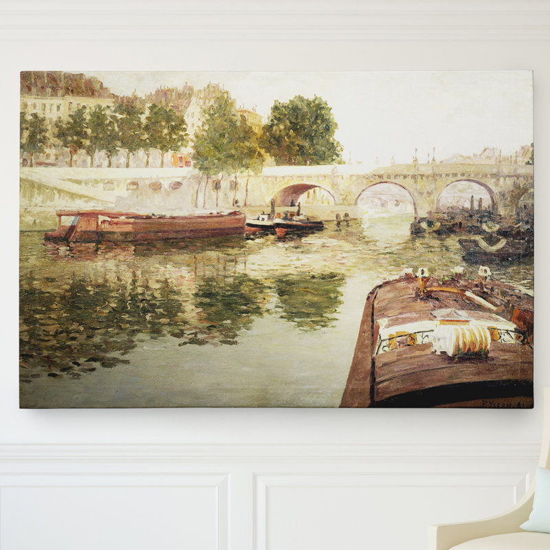 « the senne » par pere ysern, reproduction d’art sur toile tendue, H 24 po x l 36 po x P 1,5 po